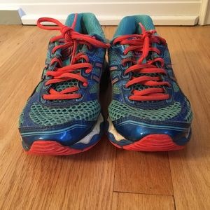 Asics Women’s Tennis Shoes l Blue l Gel Cumulus 15